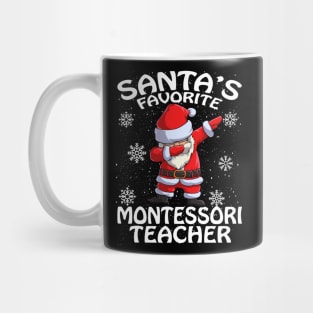 Santas Favorite Montessori Teacher Christmas Mug